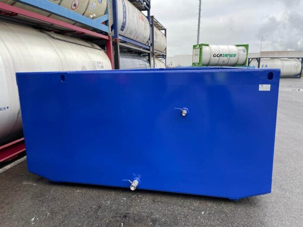 37000 liter spillbox i Stål