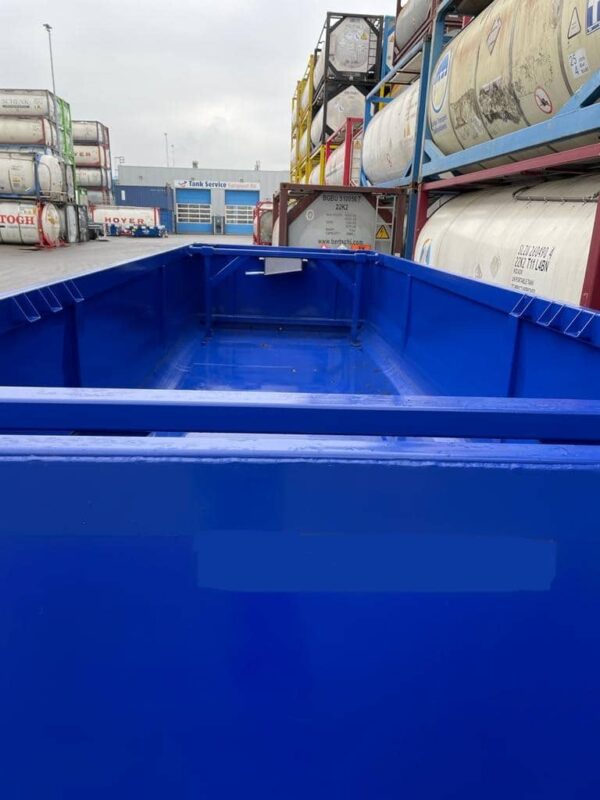 37000 liter spillbox i Stål