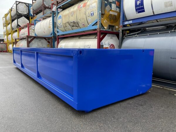 37000 liter spillbox i Stål