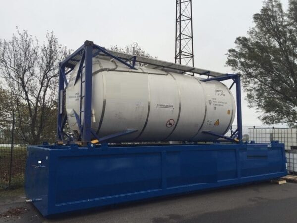 37000 liter spillbox i Stål
