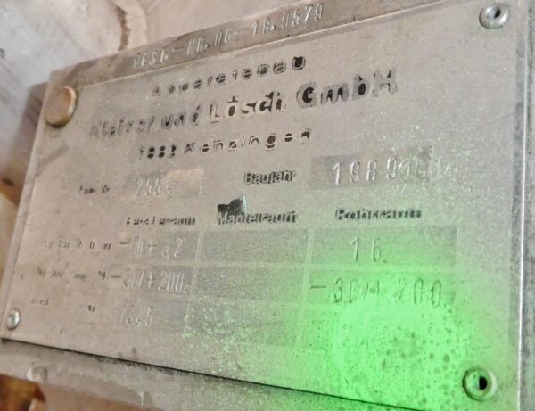 1345 liter tank i Syrafast 316