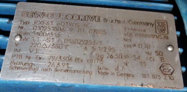 1345 liter tank i Syrafast 316
