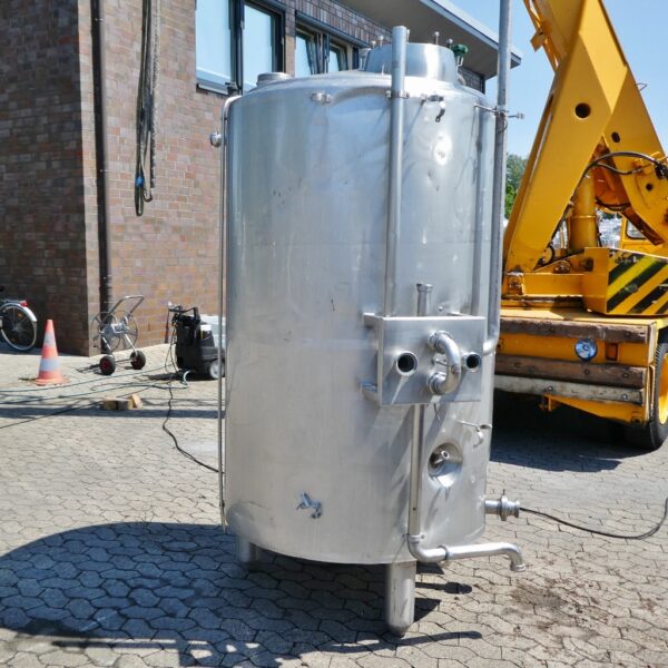 1500 liter tank i Rostfritt 304