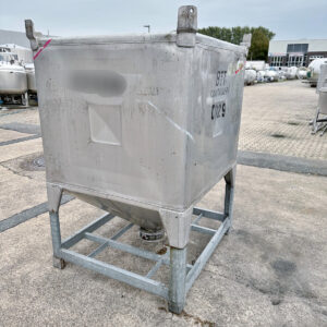 1950 liter tank i Rostfritt 304