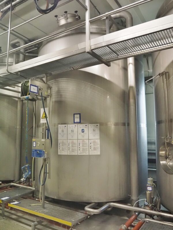 19600 liter tank i Rostfritt 304
