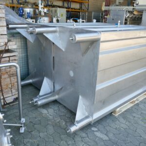 2000 liter tank i Rostfritt 304