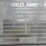 3230 liter tank i Syrafast 316