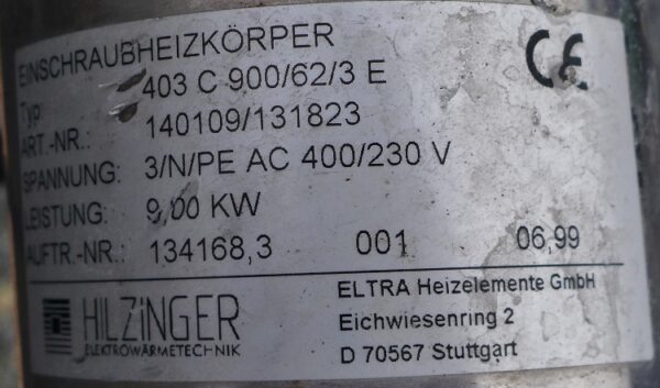 3300 liter tank i Rostfritt 304