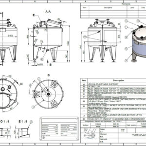 340 liter tank i Syrafast 316