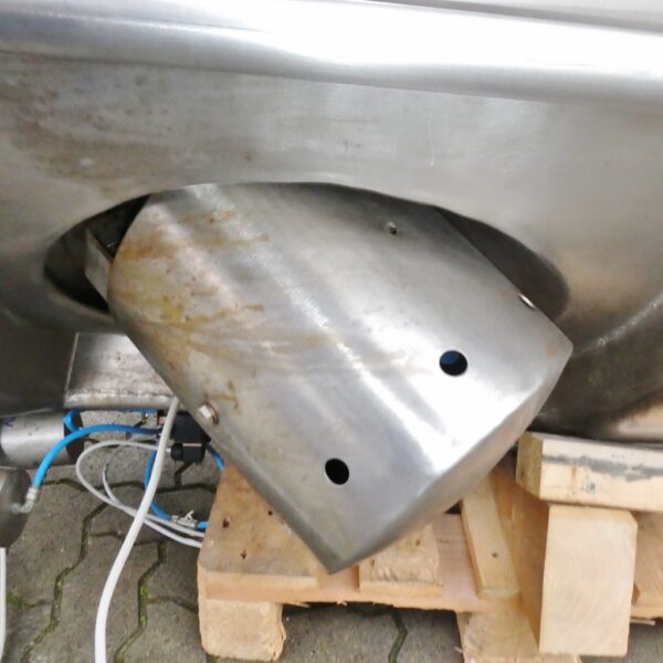 3500 liter tank i Syrafast 316