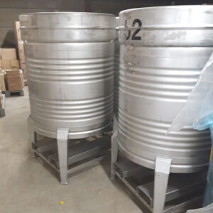 800 liter tank i Rostfritt 304