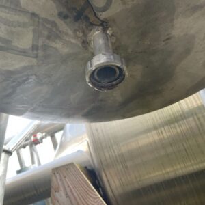 990 liter tank i Rostfritt 304