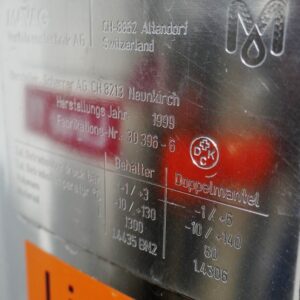 1300 liter tank i Syrafast 316