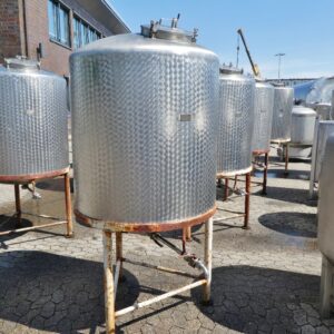 1050 liter tank i Rostfritt 304