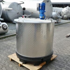1150 liter tank i Rostfritt 304