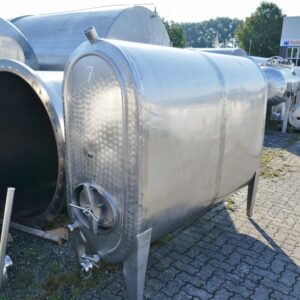 2000 liter tank i Rostfritt 304
