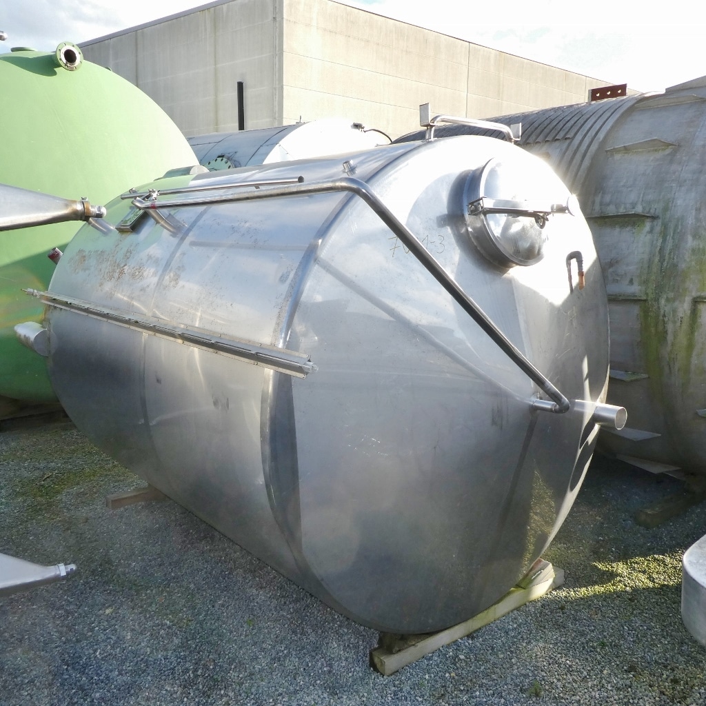 8000 liter tank i Rostfritt 304