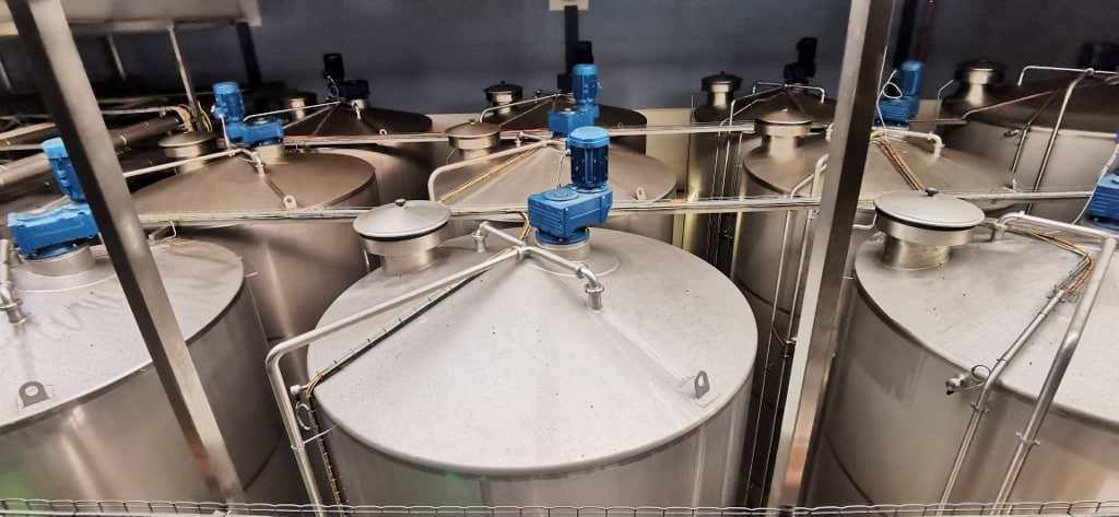 31000 liter tank i Rostfritt 304