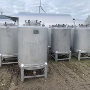 1000 liter tank i Rostfritt 304