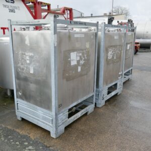 1000 liter tank i Rostfritt 304