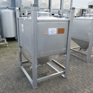 1000 liter tank i Syrafast 316