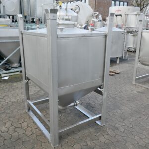 1000 liter tank i Syrafast 316