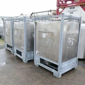 1000 liter tank i Rostfritt 304
