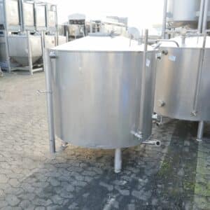 1250 liter tank i Rostfritt 304