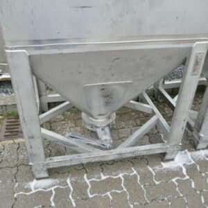 650 liter tank i Rostfritt 304
