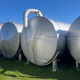 25000 liter tank i Rostfritt 304