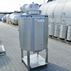 500 liter tank i Syrafast 316