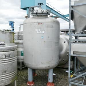 2500 liter tank i Syrafast 316