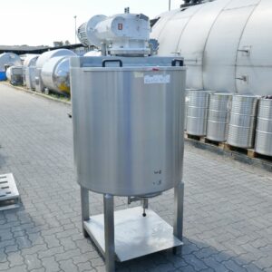 500 liter tank i Syrafast 316