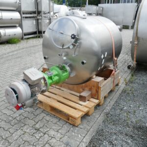 1300 liter tank i Syrafast 316
