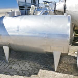 2000 liter tank i Rostfritt 304
