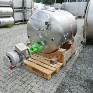 1300 liter tank i Syrafast 316
