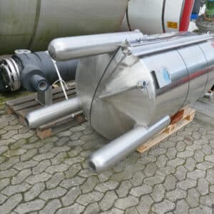 1000 liter tank i Rostfritt 304