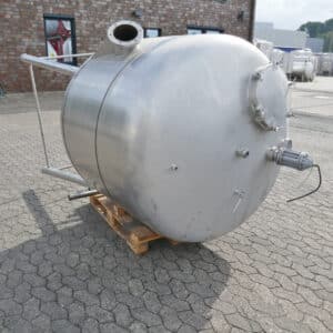 2000 liter tank i Rostfritt 304