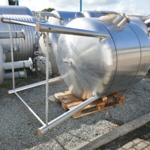 2000 liter tank i Rostfritt 304