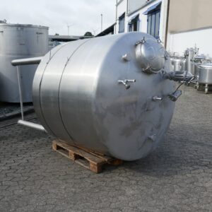 2500 liter tank i Rostfritt 304