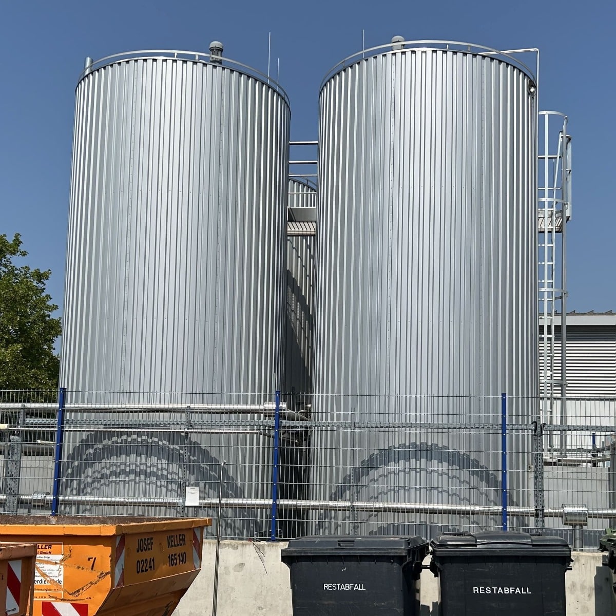 40000 liter tank i Rostfritt 304