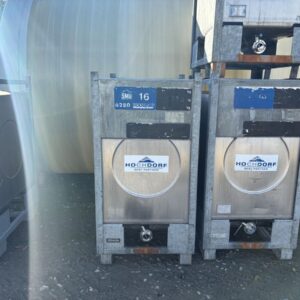 1000 liter tank i Rostfritt 304