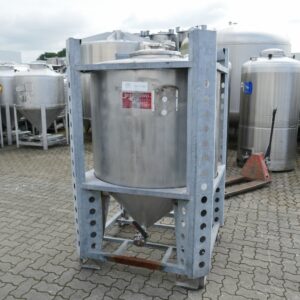 1000 liter tank i Syrafast 316