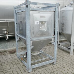 1100 liter tank i Rostfritt 304