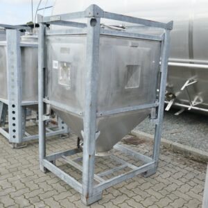 1100 liter tank i Rostfritt 304