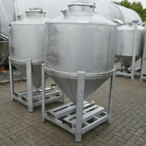 1200 liter tank i Syrafast 316
