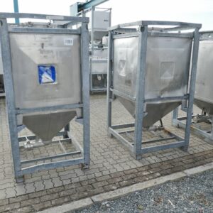 1250 liter tank i Rostfritt 304