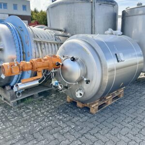 1850 liter tank i Rostfritt 304