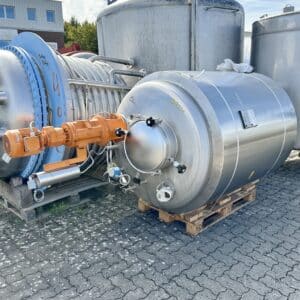 1850 liter tank i Rostfritt 304
