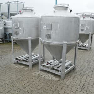 1200 liter tank i Syrafast 316